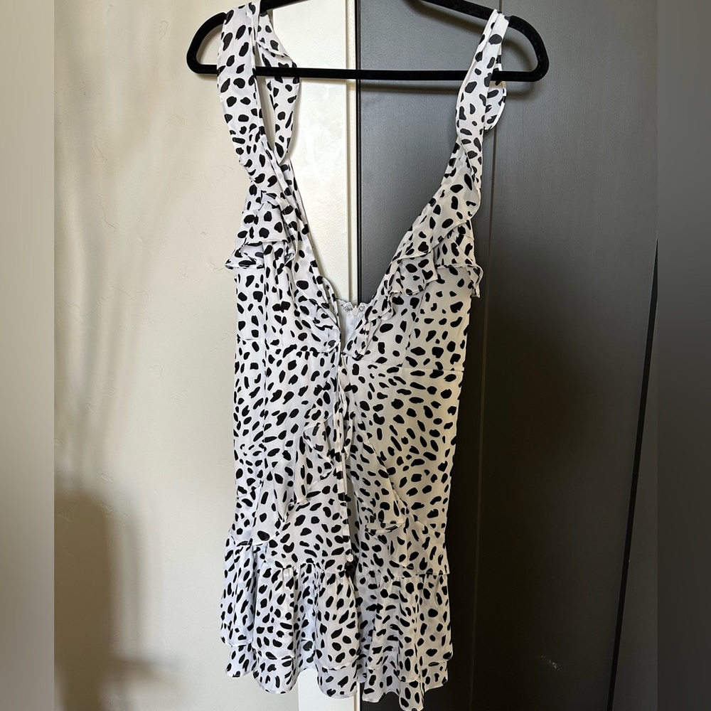 Ruffle Mini Dress